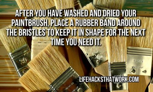 Keep brushes in great condition